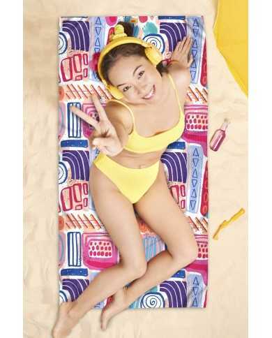 Wave Hafif ve Kum Tutmayan Plaj Havlusu | Sporsuit