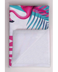 White Summer Hafif ve Kum Tutmayan Plaj Havlusu | Sporsuit