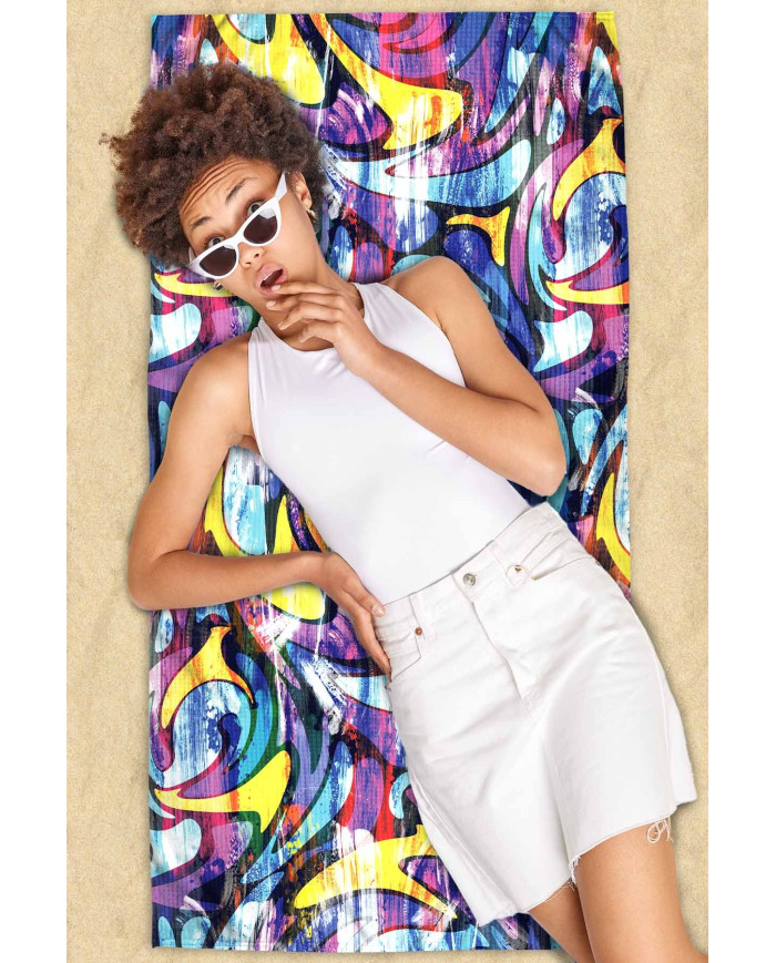 Melas Hafif ve Kum Tutmayan Plaj Havlusu | Sporsuit