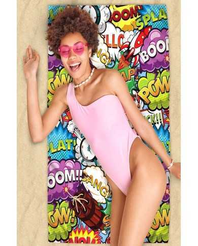 Lanesa Hafif ve Kum Tutmayan Plaj Havlusu | Sporsuit