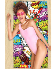 Lanesa Hafif ve Kum Tutmayan Plaj Havlusu | Sporsuit