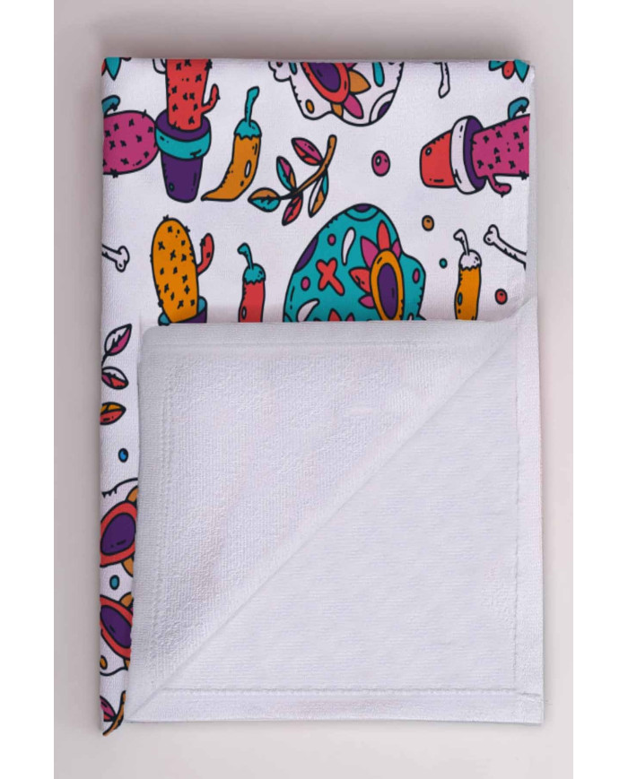 Mang White Hafif ve Kum Tutmayan Plaj Havlusu | Sporsuit