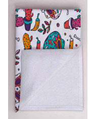 Mang White Hafif ve Kum Tutmayan Plaj Havlusu | Sporsuit