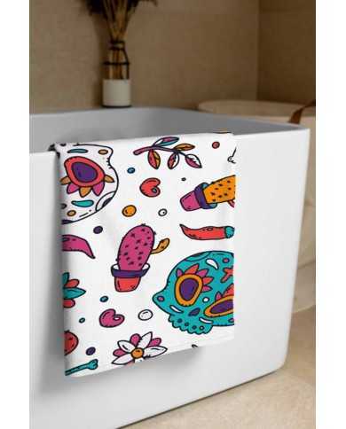 Mang White Hafif ve Kum Tutmayan Plaj Havlusu | Sporsuit