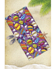 Pans Hafif ve Kum Tutmayan Plaj Havlusu | Sporsuit