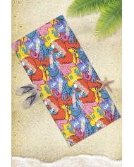 Ence Hafif ve Kum Tutmayan Plaj Havlusu | Sporsuit