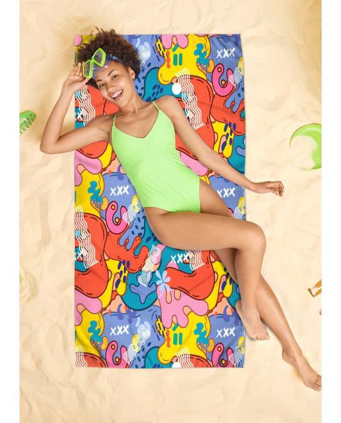 Ence Hafif ve Kum Tutmayan Plaj Havlusu | Sporsuit