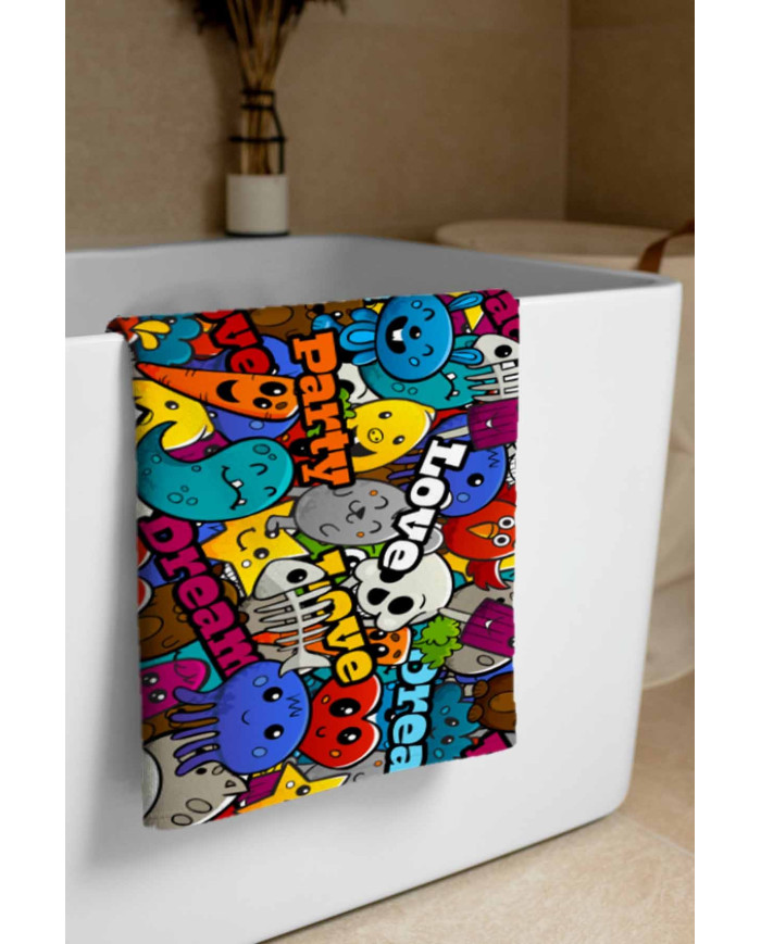 Tude Hafif ve Kum Tutmayan Plaj Havlusu | Sporsuit