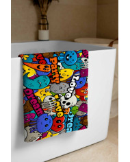 Tude Hafif ve Kum Tutmayan Plaj Havlusu | Sporsuit