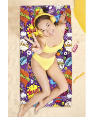 Pans Hafif ve Kum Tutmayan Plaj Havlusu | Sporsuit