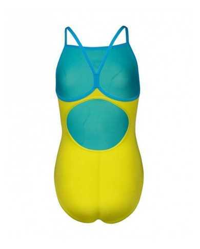 Arena Star Graphic Kız Çocuk Antrenman Mayosu | Sporsuit