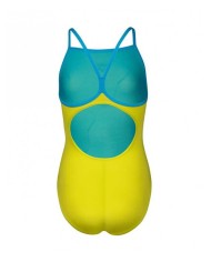 Arena Star Graphic Kız Çocuk Antrenman Mayosu | Sporsuit