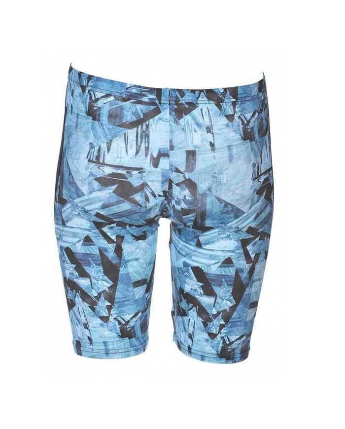 Arena B Glitch Black-Black J Erkek Çocuk Mayosu | Sporsuit