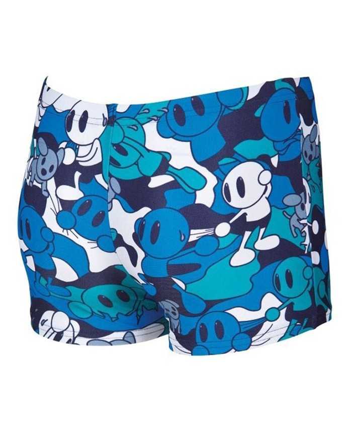 Arena B Camo Kun Short Navy Erkek Çocuk Mayosu | Sporsuit