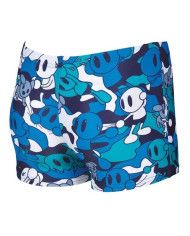Arena B Camo Kun Short Navy Erkek Çocuk Mayosu | Sporsuit