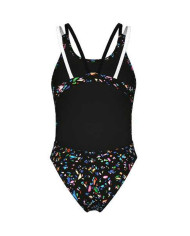 Arena W Confetti Swimsuit Swim Tech Multi Kadın Antrenman Mayosu