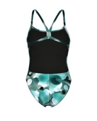 Arena W Camouflage Swimsuit Challenge Back Kadın Antrenman Mayosu