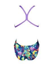 Arena W Lightech High Phantasy Prints Tropics Kadın Antrenman Mayosu