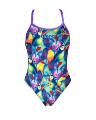 Arena W Lightech High Phantasy Prints Tropics Kadın Antrenman Mayosu