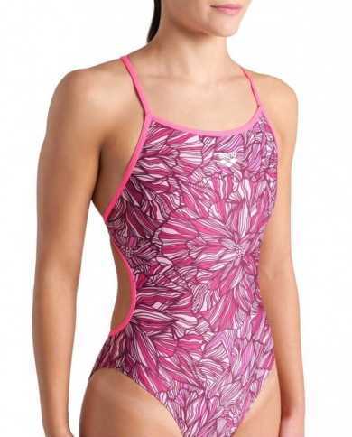 Arena W Pink Dahlia Kadın Antrenman Mayosu | Sporsuit
