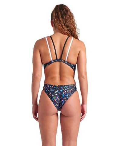 Arena W Confetti Swimsuit Swim Tech Multi Kadın Antrenman Mayosu