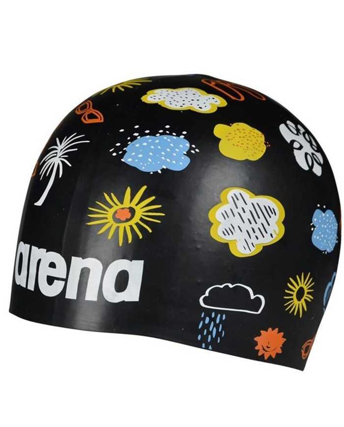 Arena Poolish Moulded Tropical Storm Black Bone | Sporsuit