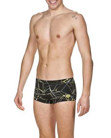 Arena M Water Low Waist Short-Black Erkek Antrenman Mayosu