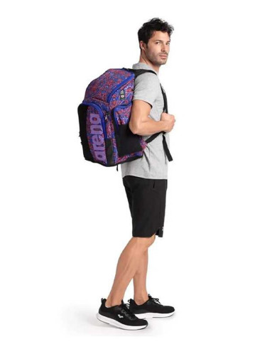 Arena Spiky III Backpack 45 Allover Yüzücü Sırt Çantası