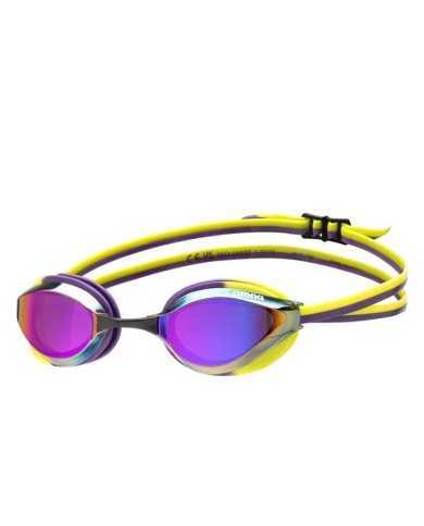 Arena Python Mirror Violet Plum Lime Yüzücü Gözlüğü | Sporsuit