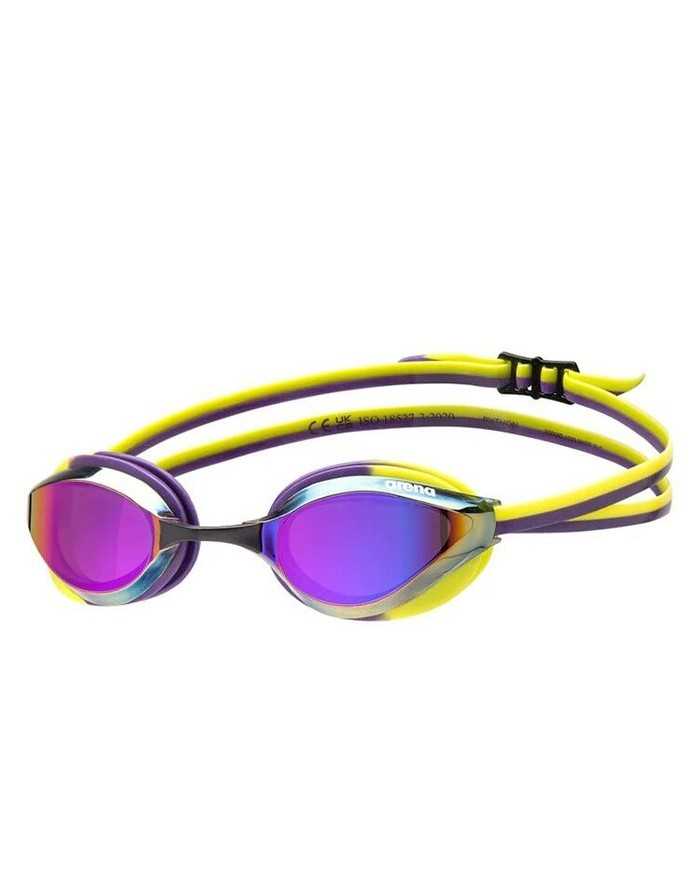 Arena Python Mirror Violet Plum Lime Yüzücü Gözlüğü | Sporsuit