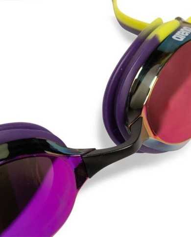 Arena Python Mirror Violet Plum Lime Yüzücü Gözlüğü | Sporsuit