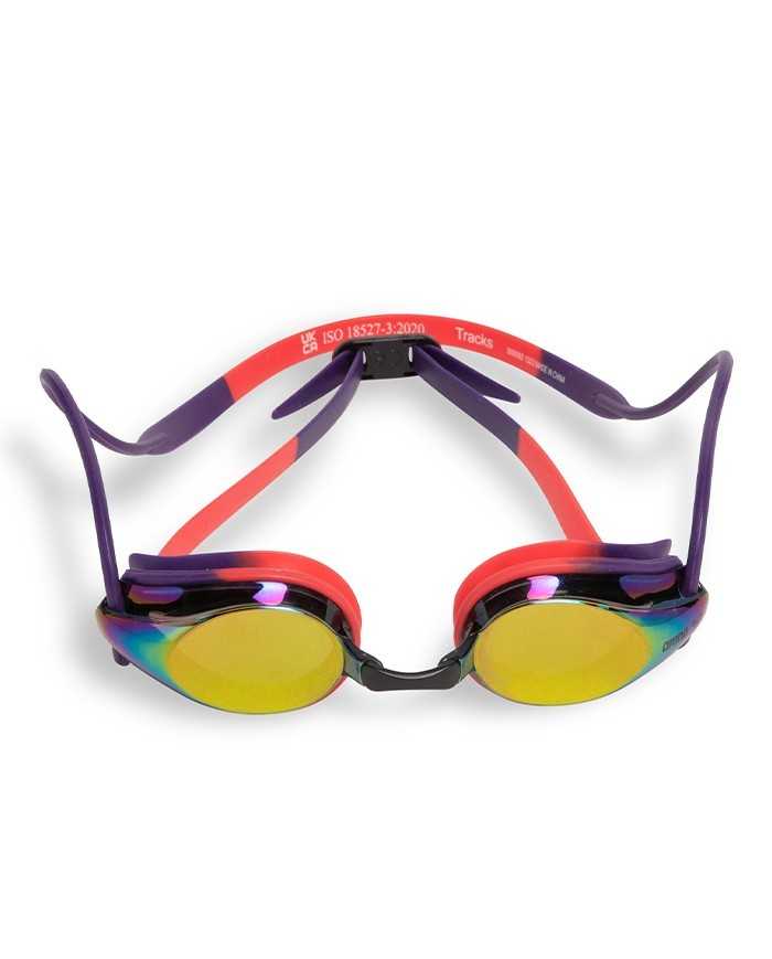 Arena Tracks Mirror Copper Plum Bright Coral Yüzücü Gözlüğü