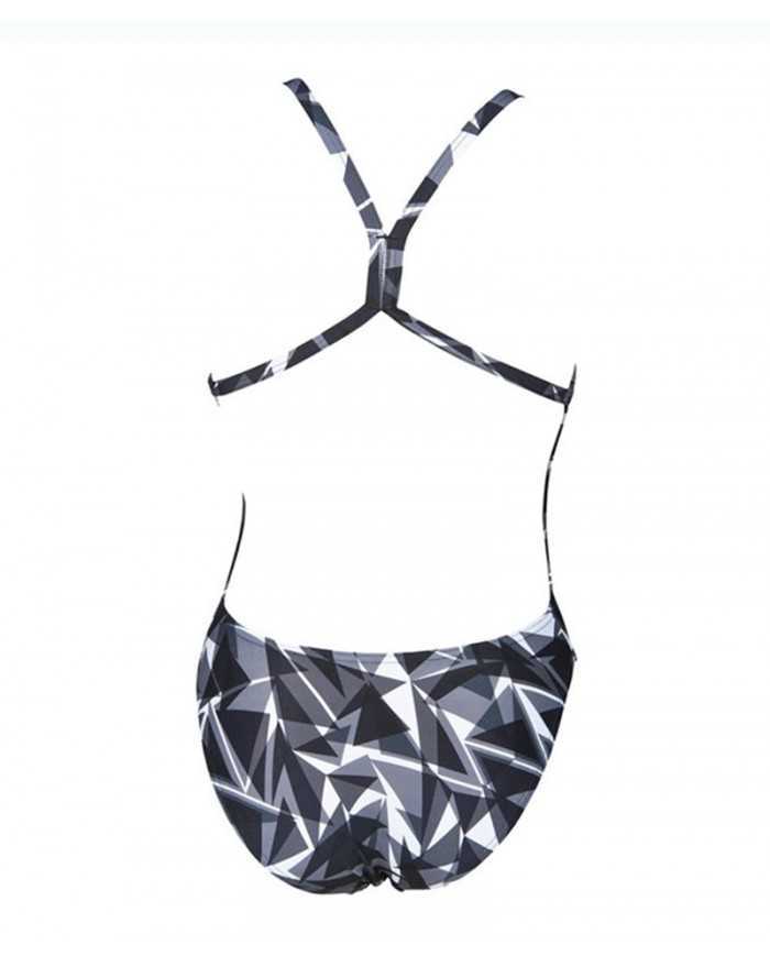 Arena W Shattered Glass Lightech One Piece Kadın Antrenman Mayosu