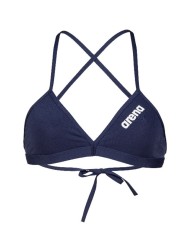 Arena Team Solid Kadın Bikini Üstü– Lacivert, Klora Dayanıklı