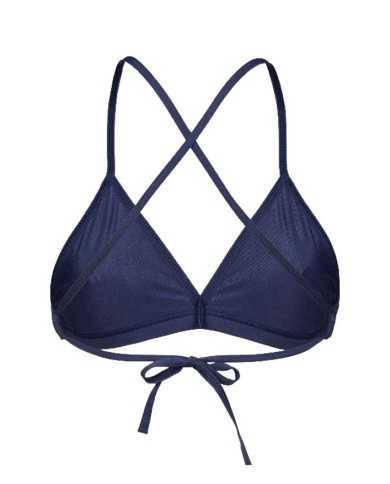Arena Team Solid Kadın Bikini Üstü– Lacivert, Klora Dayanıklı