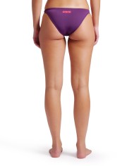 Arena Team Solid Kadın Bikini Altı – Mor, Klora Dayanıklı