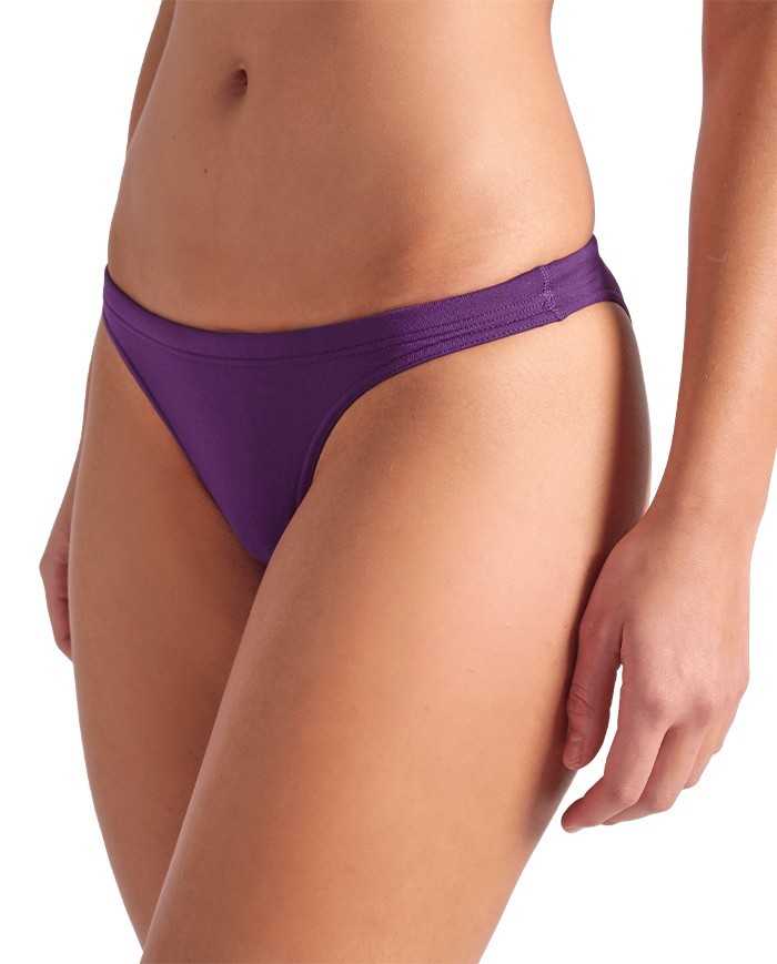 Arena Team Solid Kadın Bikini Altı – Mor, Klora Dayanıklı