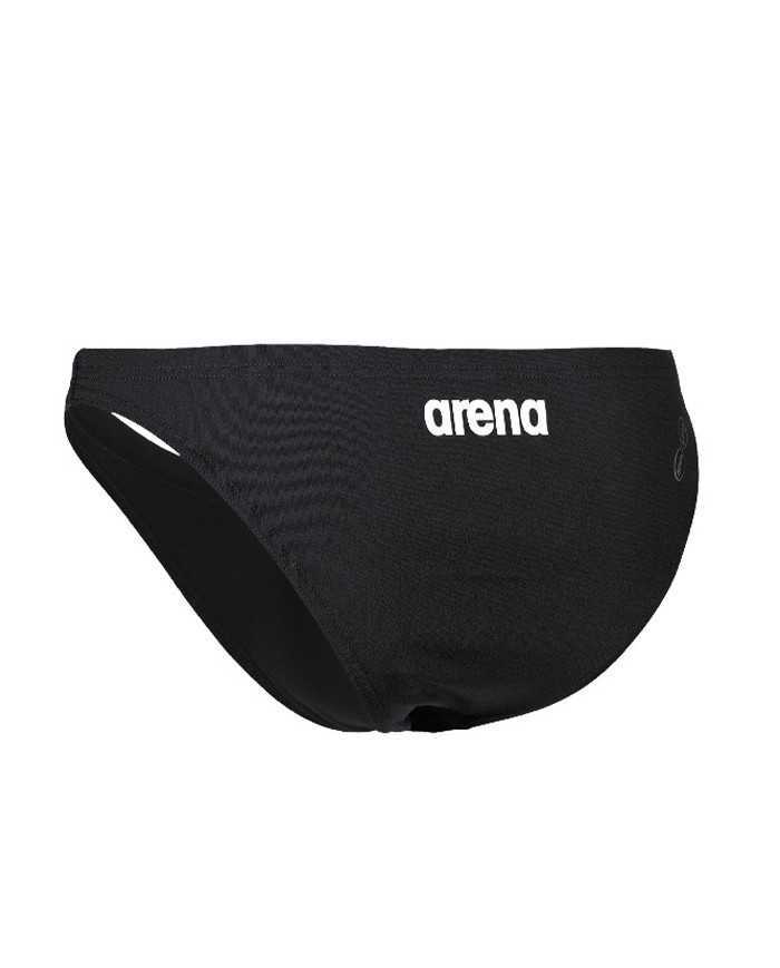 Arena Team Solid Kadın Bikini Altı – Siyah, Klora Dayanıklı