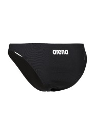 Arena Team Solid Kadın Bikini Altı – Siyah, Klora Dayanıklı