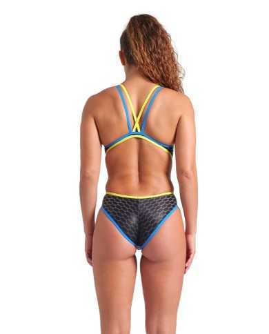 Arena W One Scale Double Cross Back Kadın Antrenman Mayosu