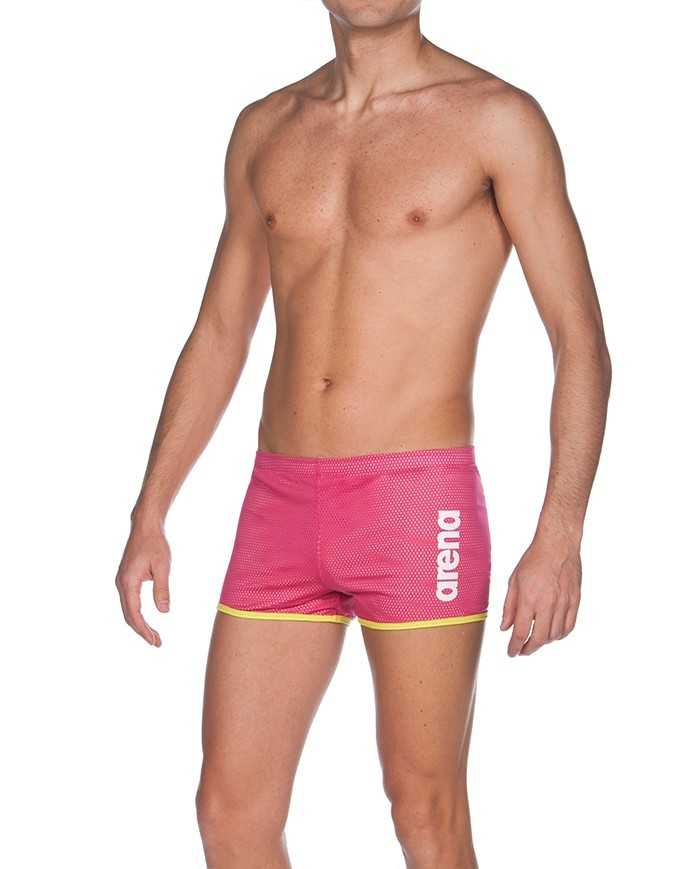 Arena M Square Cut Drag Fuchsia Ağırlık Erkek Antrenman Mayosu