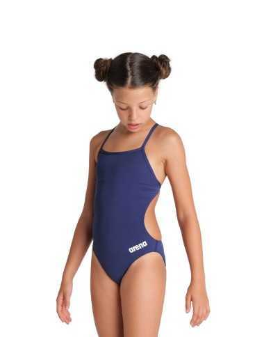 Arena Solid Kız Çocuk Yüzücü Mayosu | Sporsuit