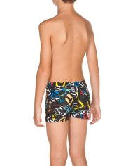 Arena B Rowdy Short Black-Multi Erkek Çocuk Mayosu | Sporsuit