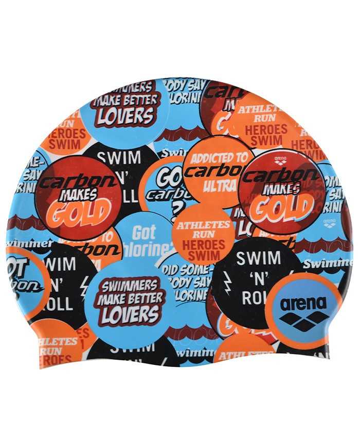 Arena Print Jr Çocuk Yüzücü Bonesi | Sporsuit