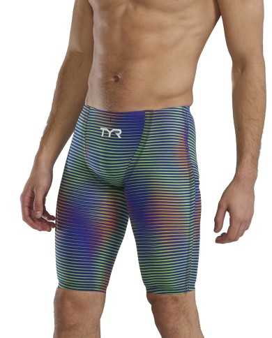 TYR Erkek Yarış Mayosu Avictr Jam LUM Elec Lime