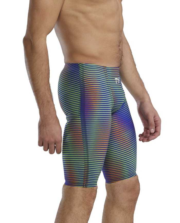 TYR Erkek Yarış Mayosu Avictr Jam LUM Elec Lime