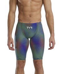 TYR Erkek Yarış Mayosu Avictr Jam LUM Elec Lime