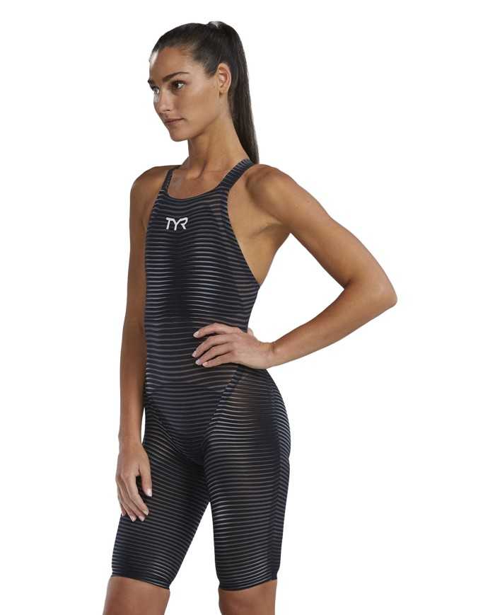 TYR Kadın Yarış Mayosu Avictor OPBK LUM Titanium