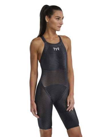 TYR Kadın Yarış Mayosu Avictor OPBK LUM Titanium