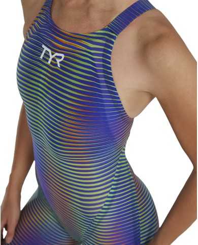 TYR Kadın Yarış Mayosu Avictor OPBK LUM Elec Lime